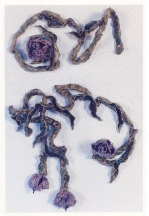 Flores de cerámica