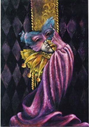 Dualidad   mixta s tela   100x80 cm.   2000 